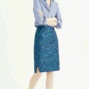 J.Crew Collection Brocade No. 2 Pencil Skirt